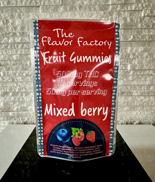 Mixed Berry Gummies | cbdbudonline