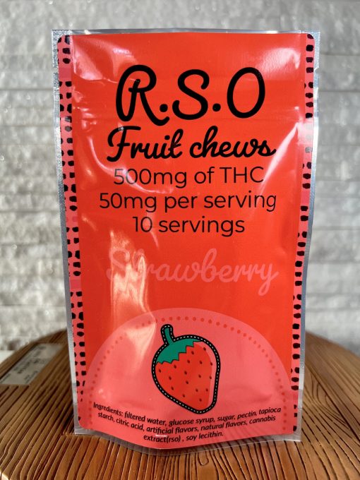 Buy Strawberry RSO Gummies